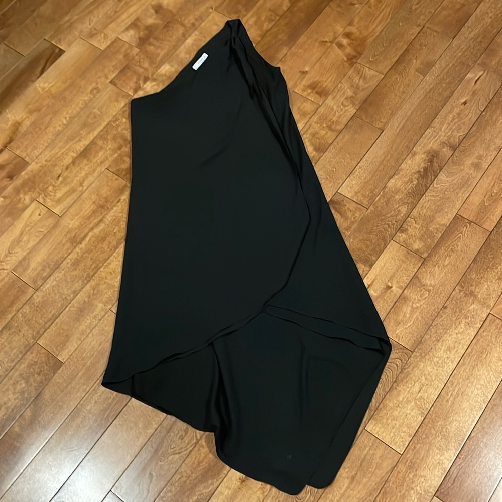 Mango Black Off The Shoulder Size Small With Tie